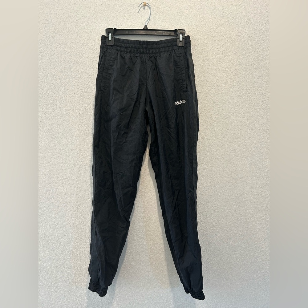 Adidas Classic original Black streetwear Joggers cargo track windbreaker pants